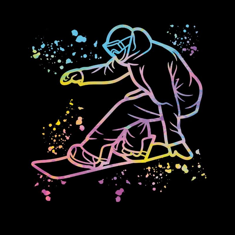Snowboarder Snowboarding Snowboard