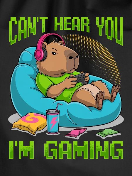 Capybara Gamer Gaming