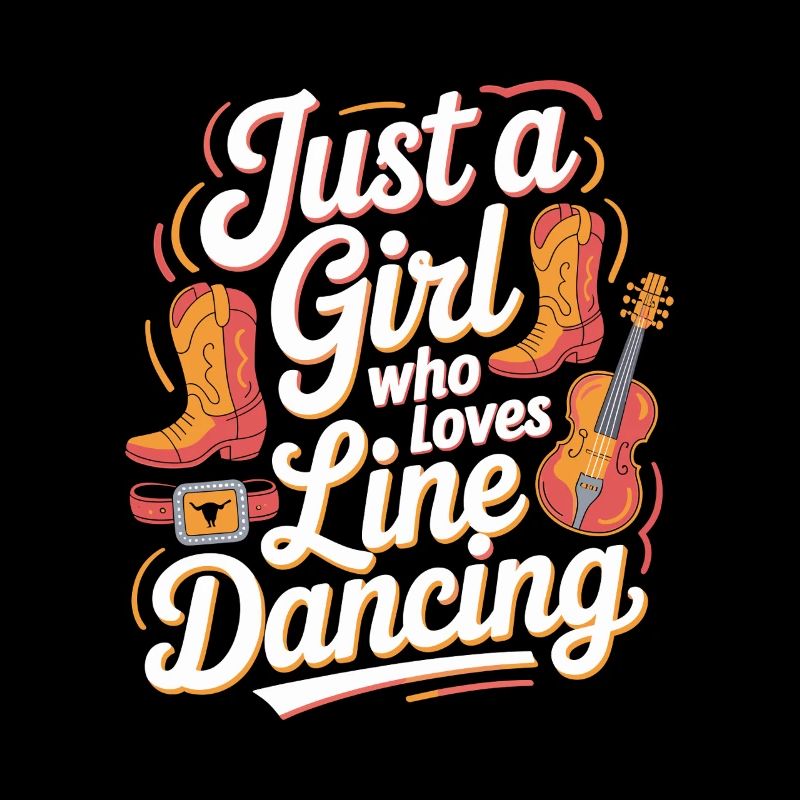 Juste une fille qui aime la danse en ligne