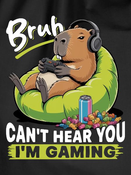 Capybara Gamer Gaming