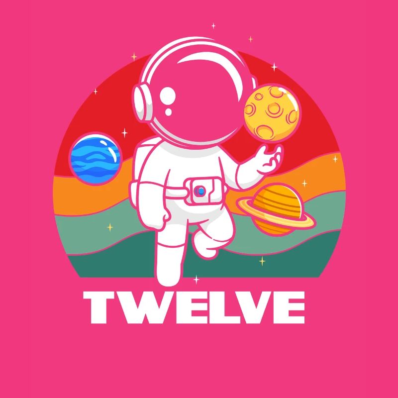 Aventure d’anniversaire de douze ans d’astronaute