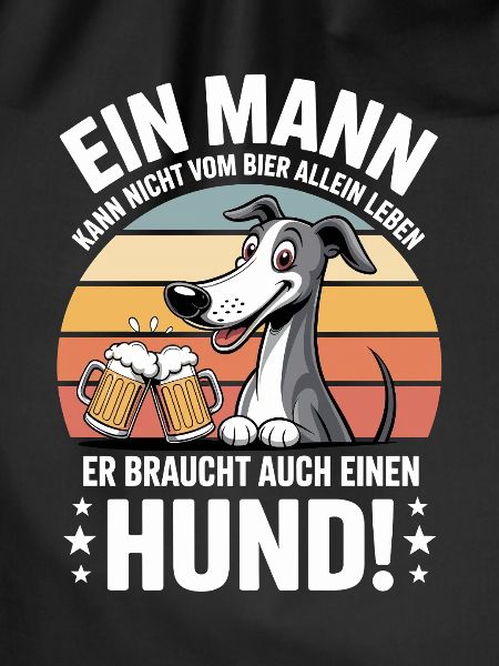 Funny Man Dog Beer