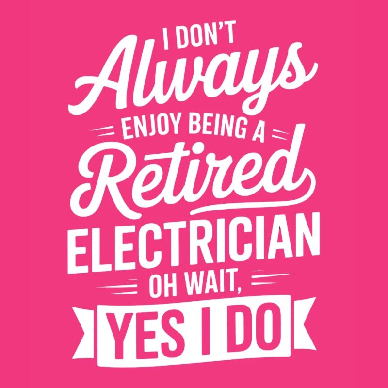 Electronics Technician Retirement Saying Pensioner