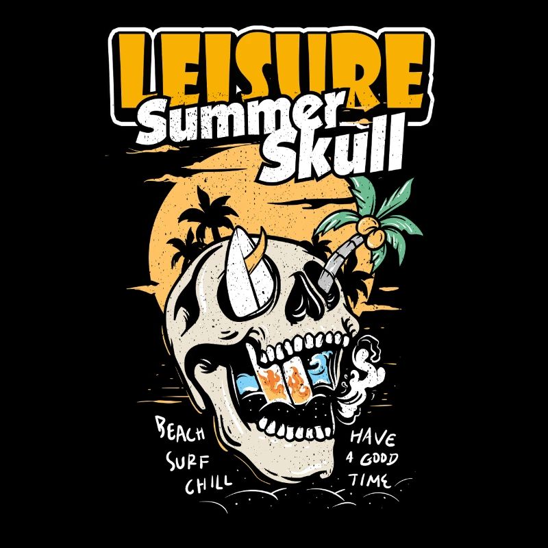 Leisure Summer Skull