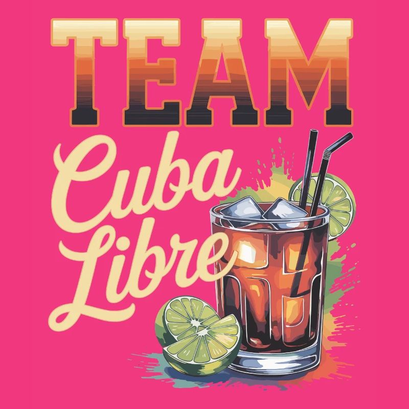 Cocktail Bartender Team Cuba Libre