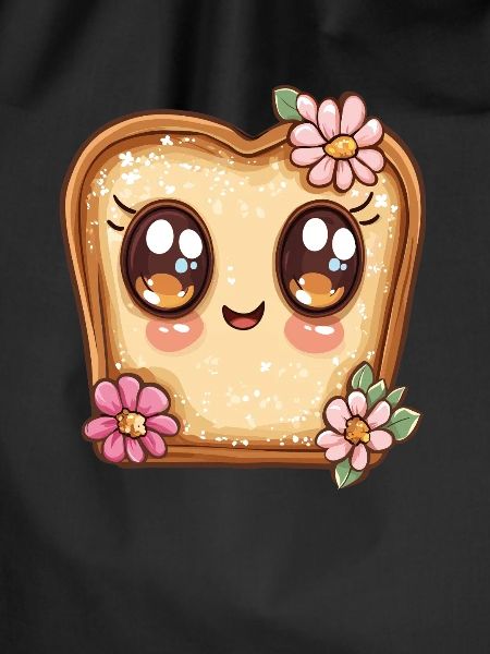 Happy toast with flowers