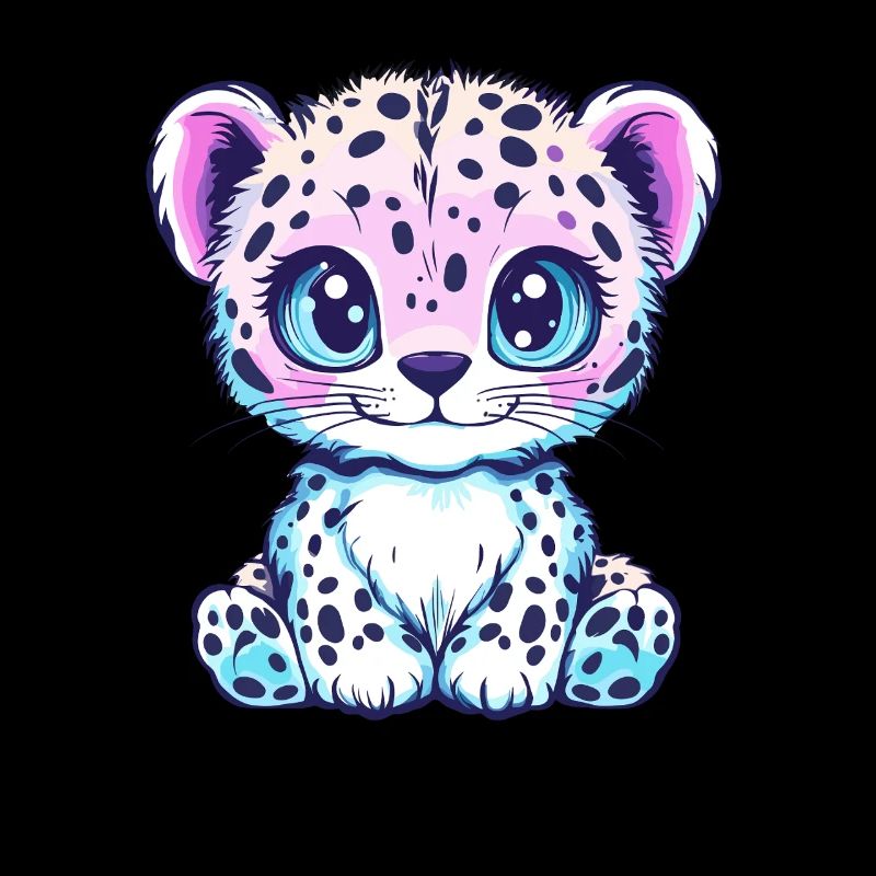 Pastell Leopard mit Charme