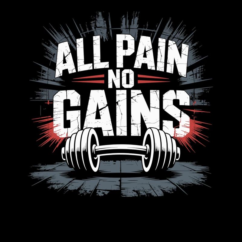 Pas de douleur, pas de gains, pas de formation, pas de succès