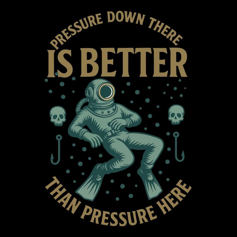 Pressure Down There Is Better Than Pressure Here