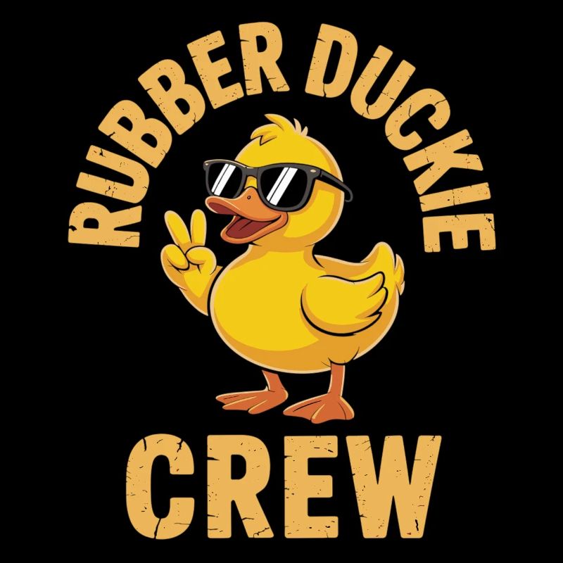 Cool rubber duck crew