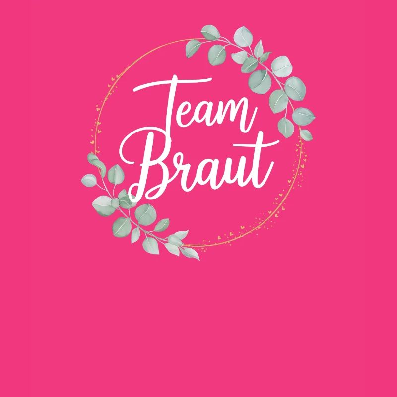 Team Bride Bridesmaids Eucalyptus Bachelor Party Wedding