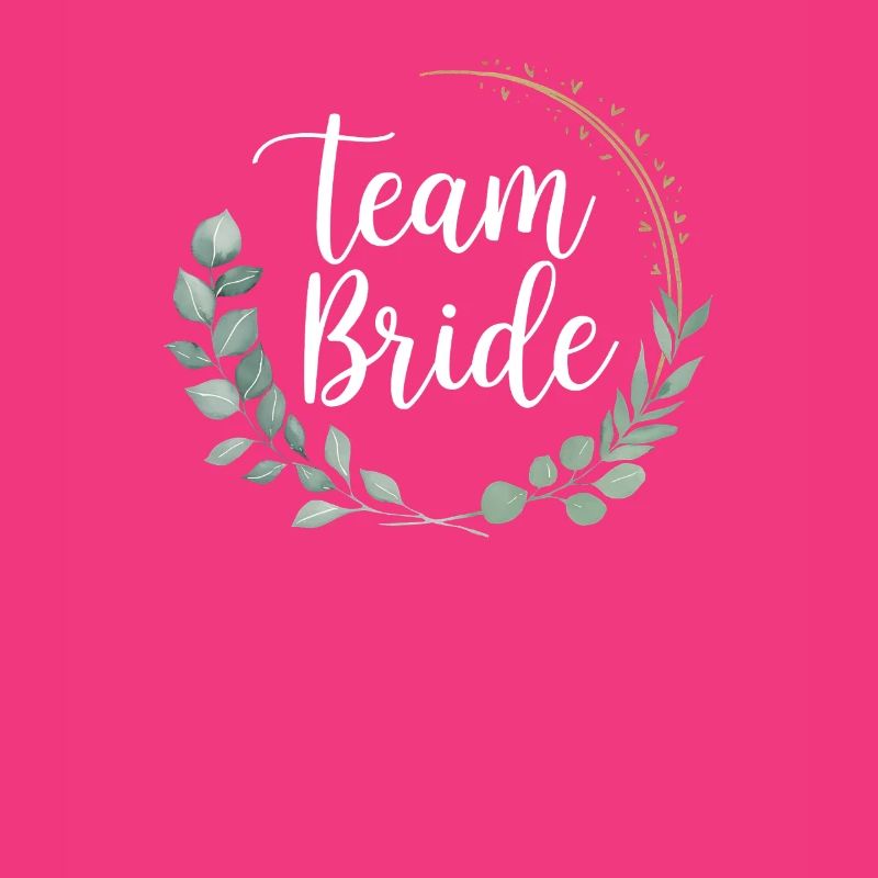 Team Bride Bridesmaids Eucalyptus Bachelor Party Wedding