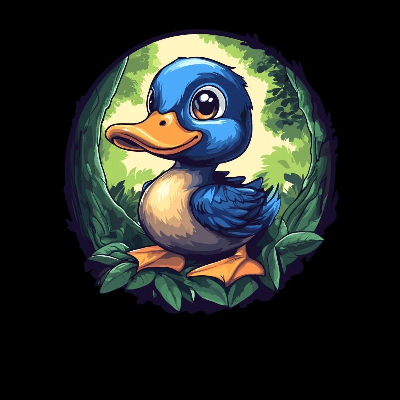Cute little duck
