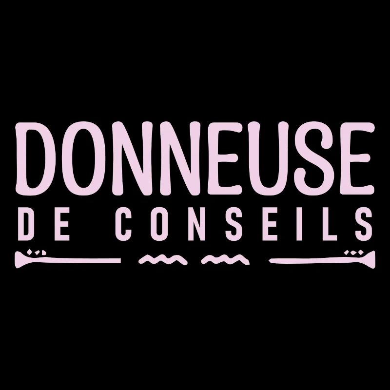 Donneuse de conseils. cadeau Conseiller.