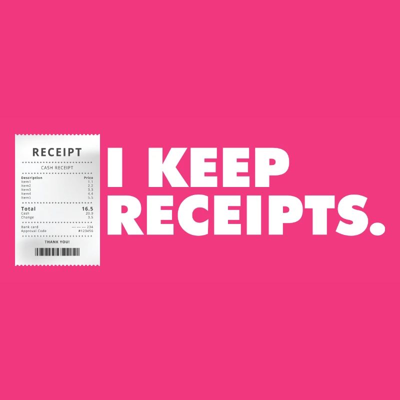 Funny Liar Catchphrase I Keep Receipts Meme