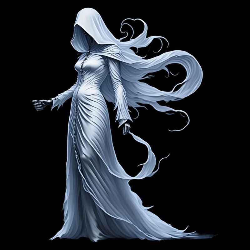 Gruseliges Halloween-partykostüm Banshee