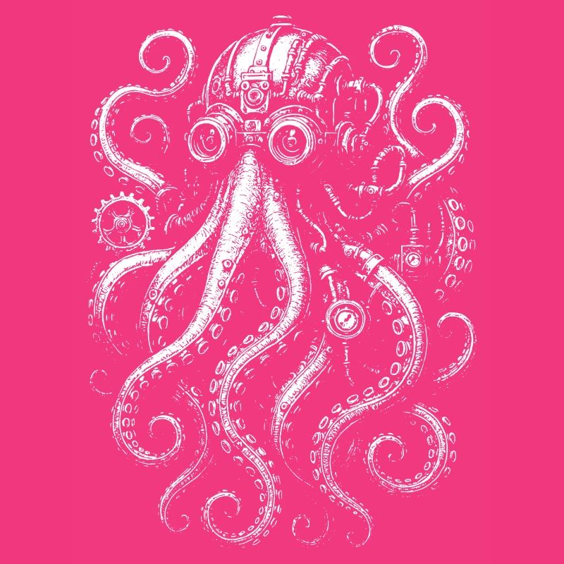 Steampunk Octopus design