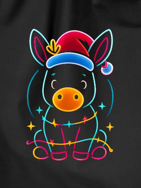 Donkey Elf Christmas Funny Gift