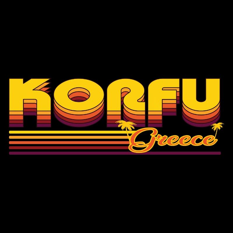 Corfu: Mediterranean retro design