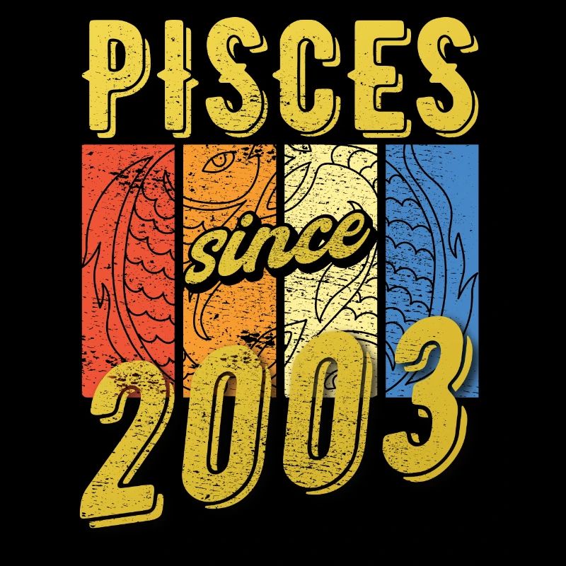 Fische 2003 Geburtstag Sternzeichen Geschenk