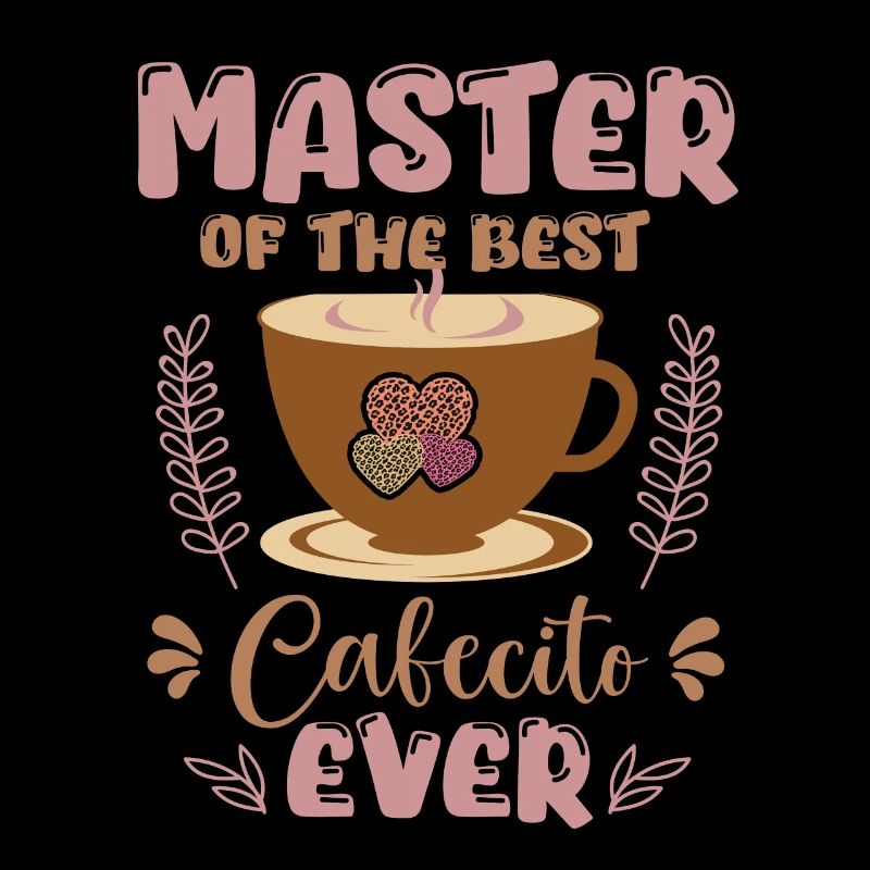 Cafecito Lover Drinking Cafecito Mix Cuban Coffee