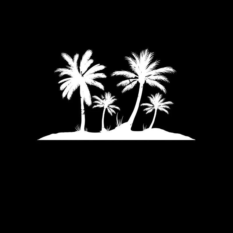 Palmen Strand Insel