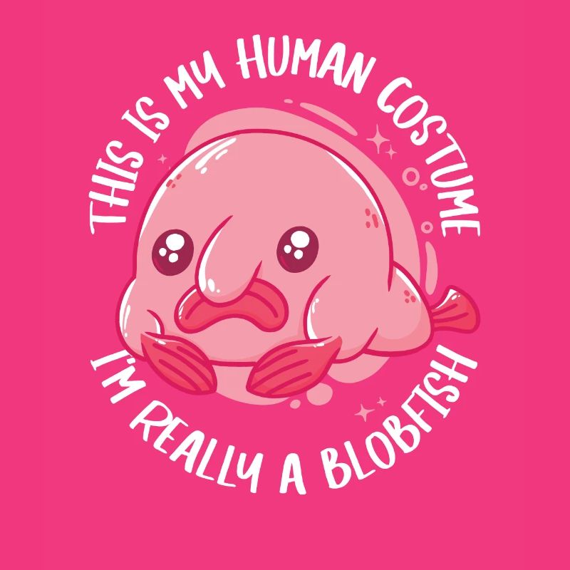 Blobfish Poisson Funny Blob Blobby Blobfish