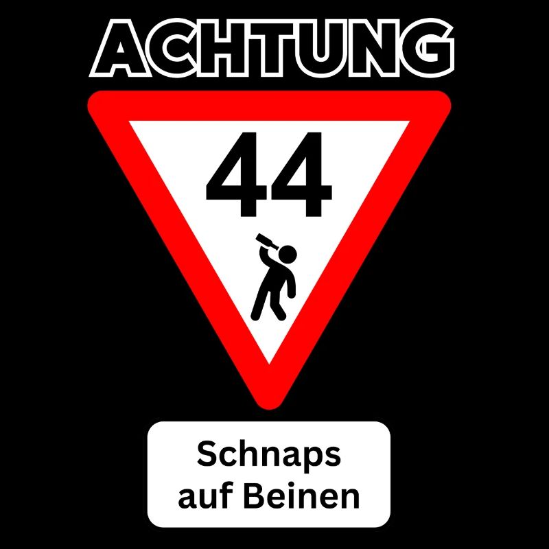 44th Birthday - Schnapps on Legs Schnapps Number