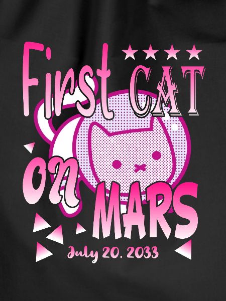 First Cat on Mars
