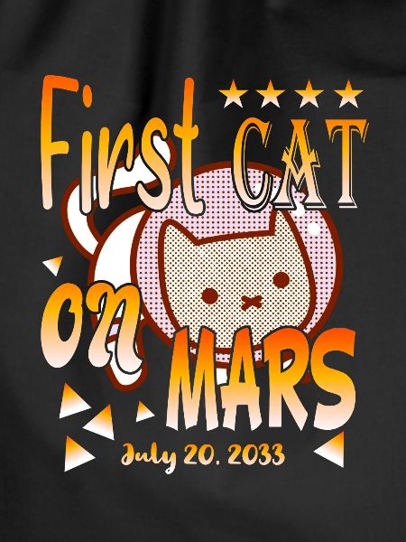 First Cat on Mars