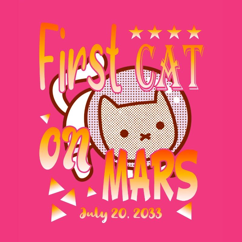 First Cat on Mars