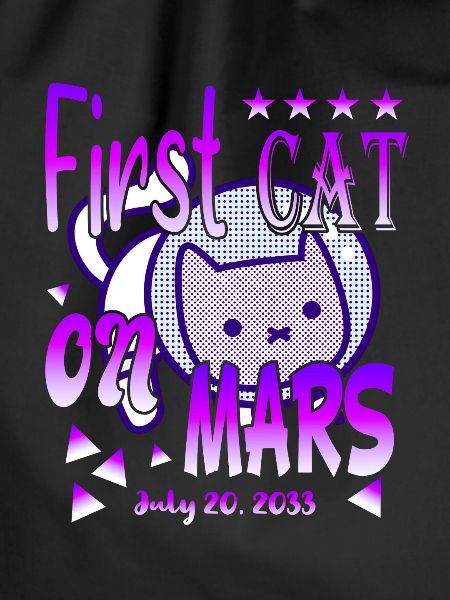 First Cat on Mars