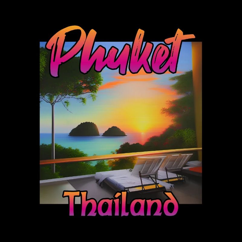 Coucher de soleil à Phuket en Thaïlande