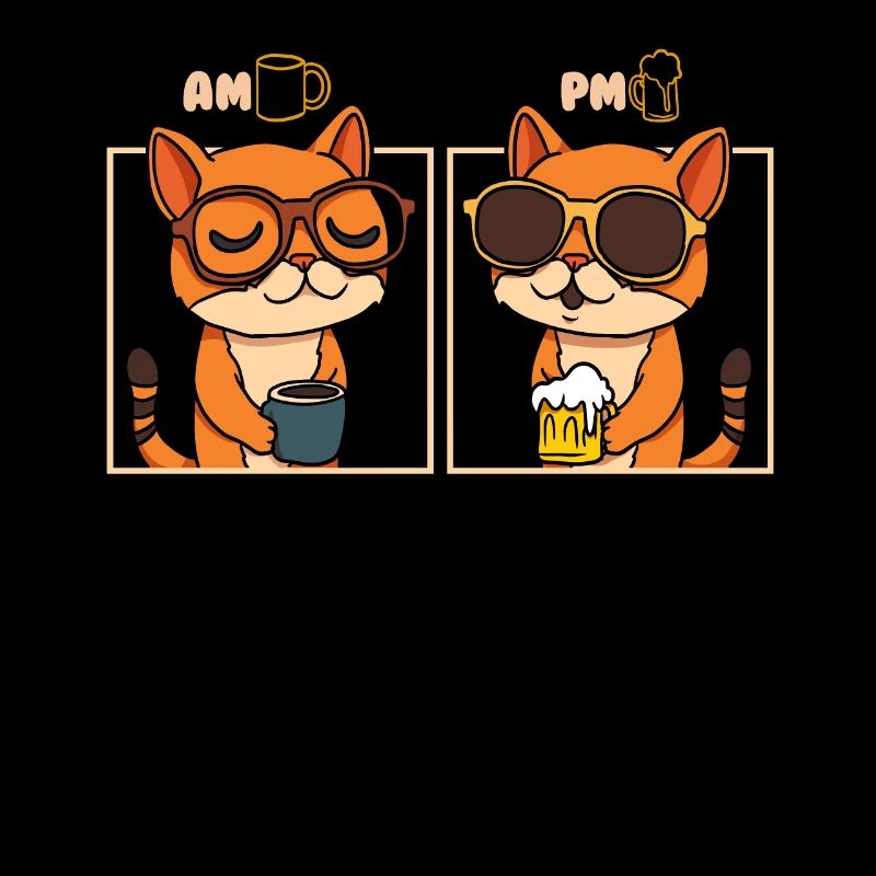Kaffee Bier Katze