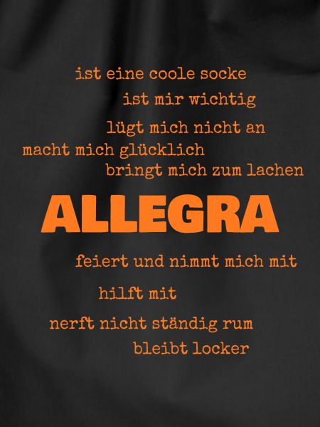 Sprüche Allegra