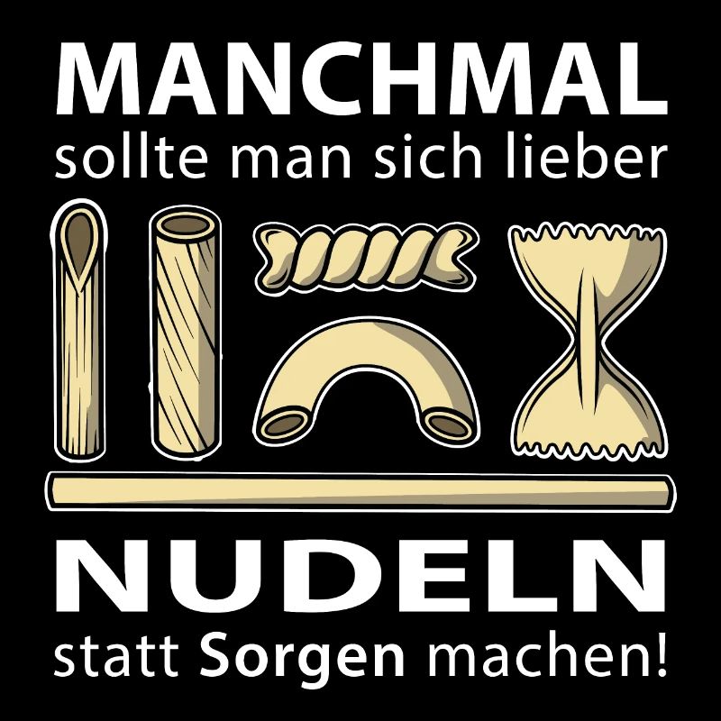 Nudeln statt Sorgen machen