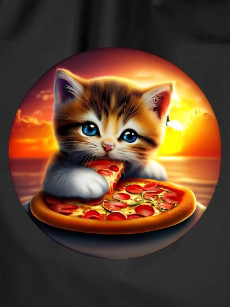 Pizza Cat Sunset