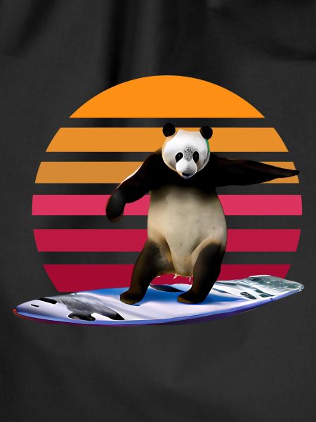 Panda Surfer
