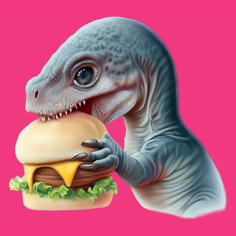 Cheeseburger Dinosauerier