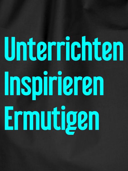 Teaching Inspiring Encouraging