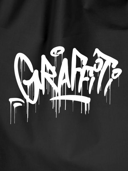 graffiti drips shirt white