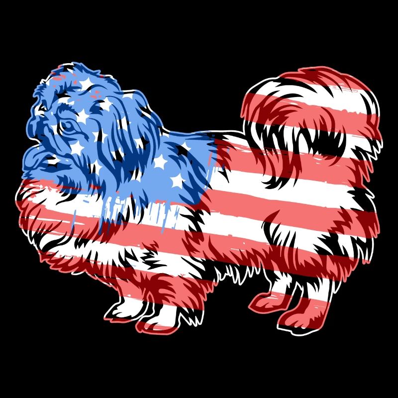 Pekingese Pekingese Flag