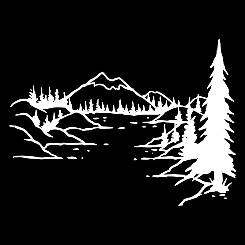 Landscape Mountains Lakes