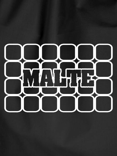 Men's name Malte