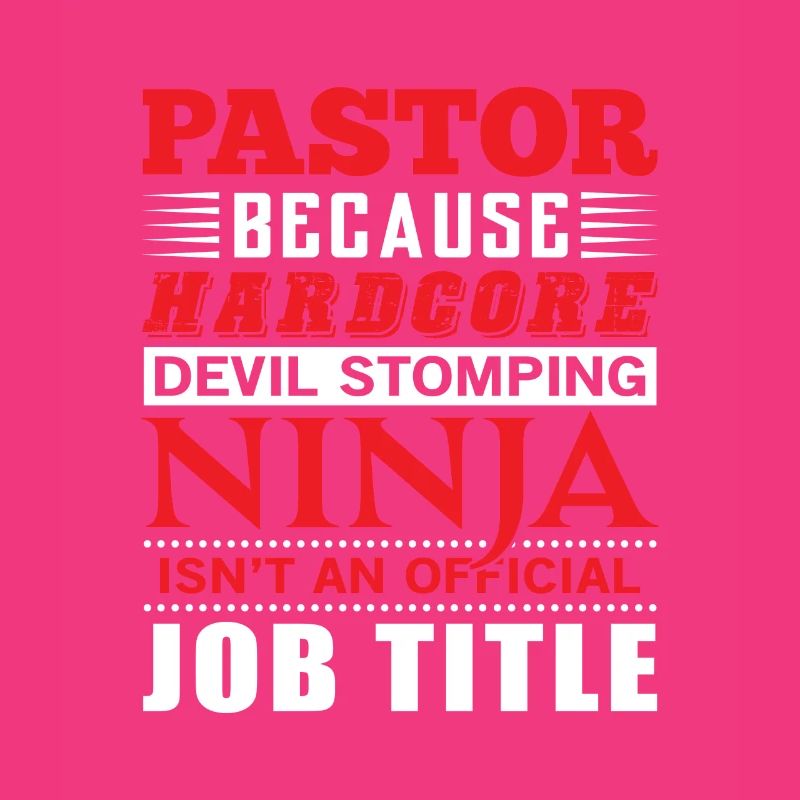 Pastor devil stomping Ninja