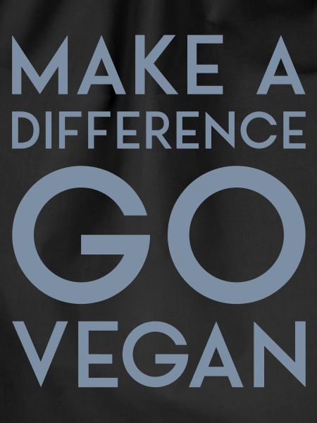 MAKE A DIFFERENCE GO VEGAN