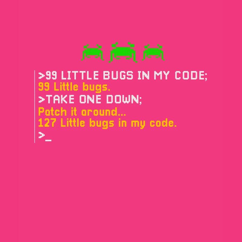 Programmeur 99 Programmation Little Bugs
