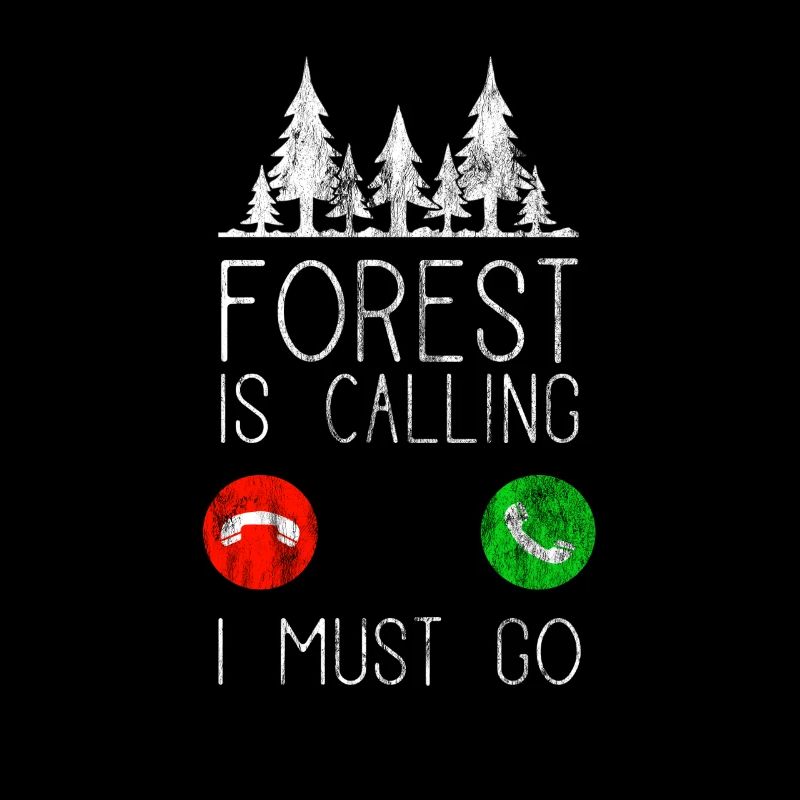 Forest Is Calling | Natur Umwelt Wald Geschenk