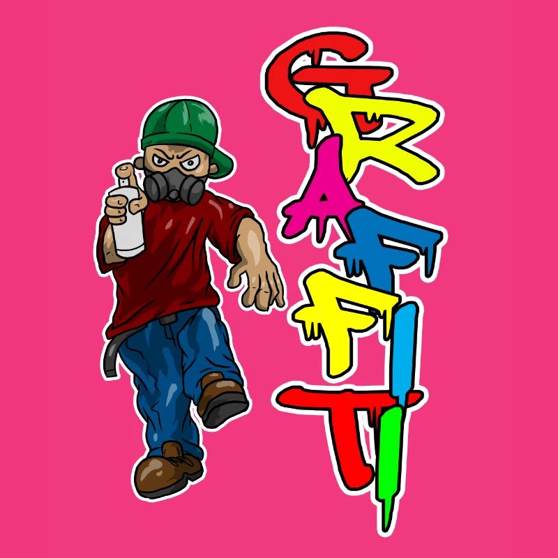 Graffiti Spray Doodle Draw Write Wall Surface Gift