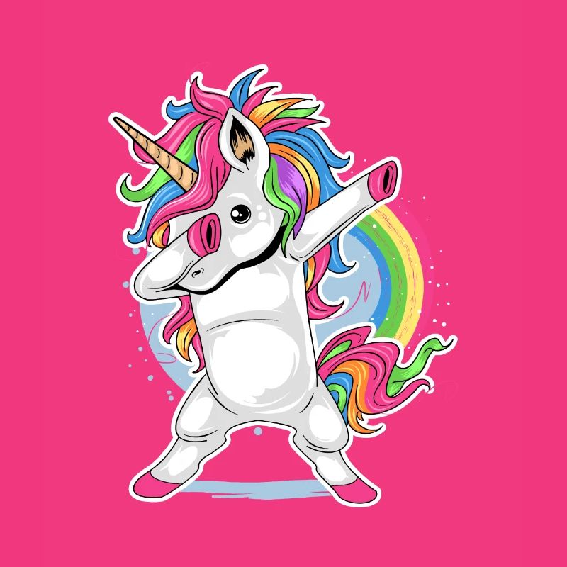Unicorn Comic Dapping